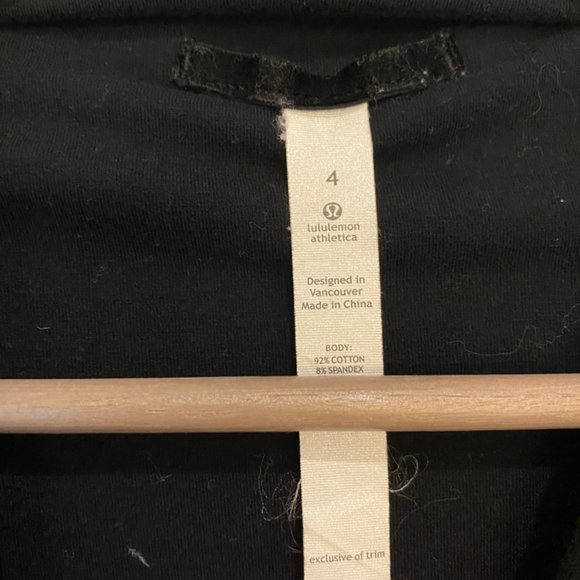 Lululemon Savasana Wrap Size 4 Heathered Grey - Picture 3 of 7